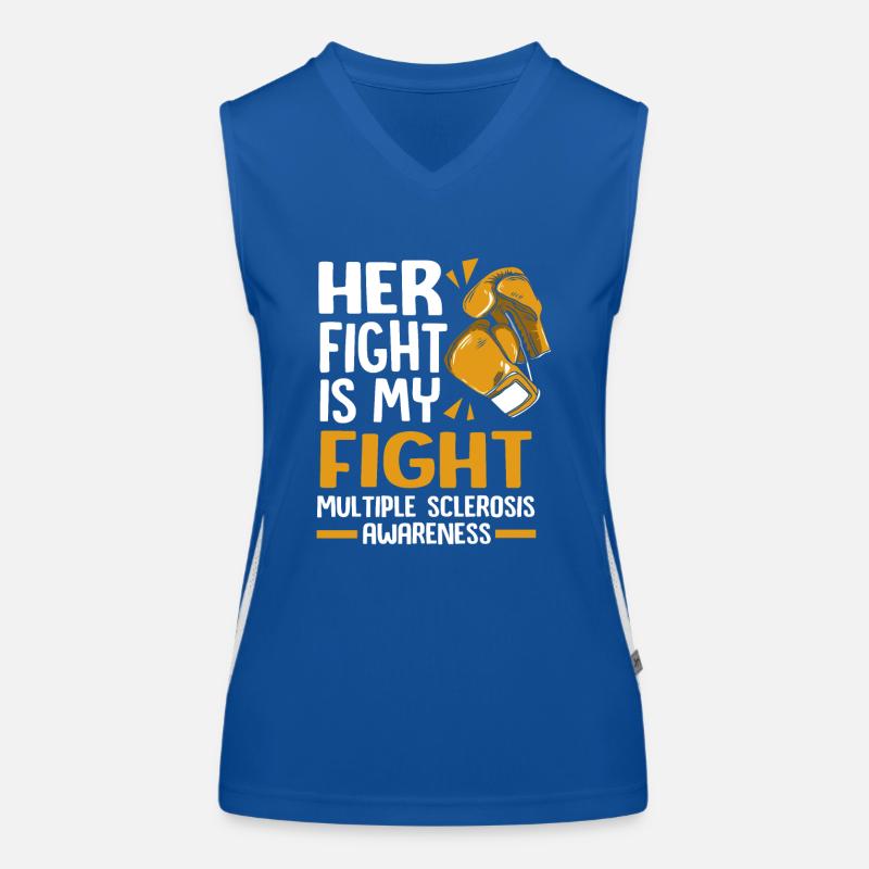 Multiple Sclerosis MS Women's Functional Contrast Tank Top