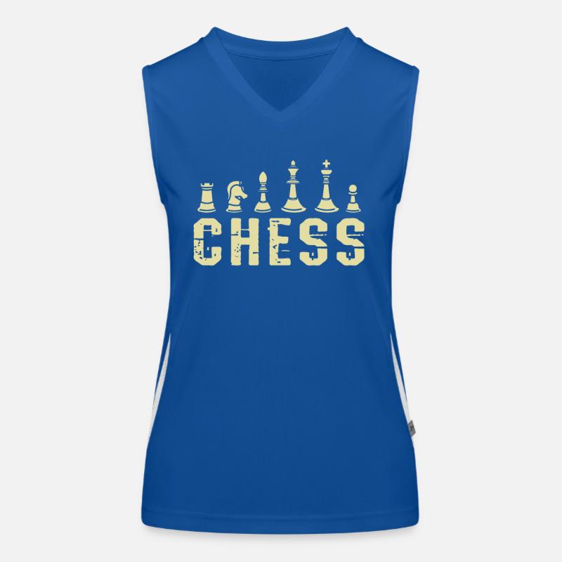 Board Game Checkmate Chessboard Chess Women's Functional Contrast Tank Top
