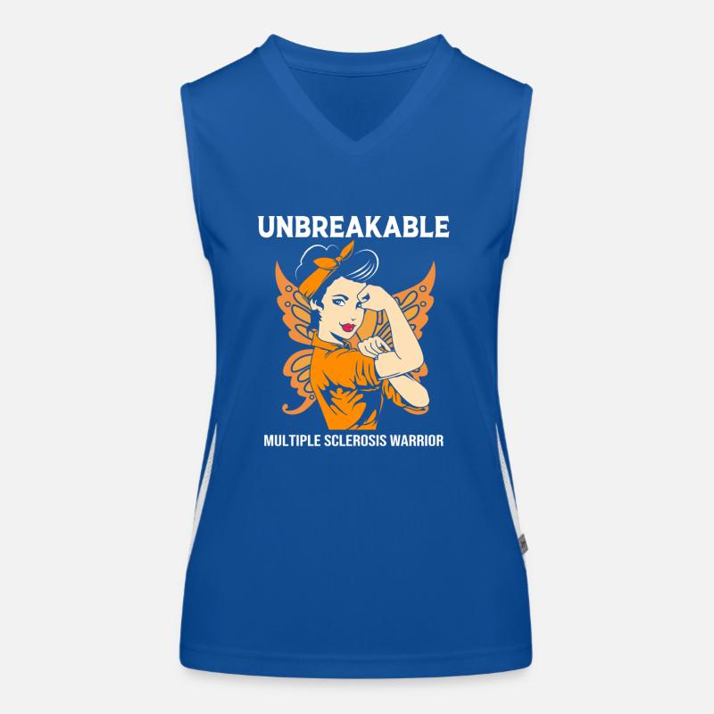 Multiple Sklerose MS Funktionelles Kontrast-Tank Top für Frauen