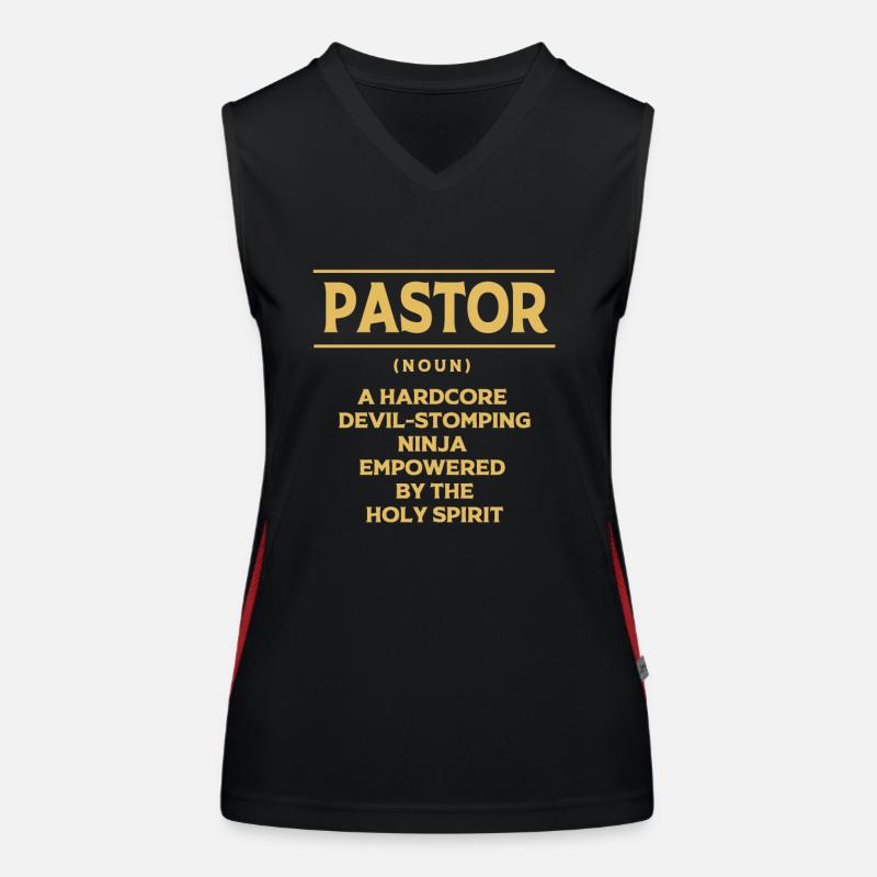 Pasteur Débardeur respirant contrasté Femme