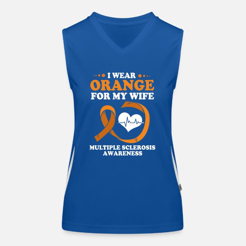 Multiple Sclerosis MS Women's Functional Contrast Tank Top