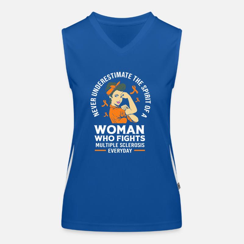 Multiple Sclerosis MS Women's Functional Contrast Tank Top