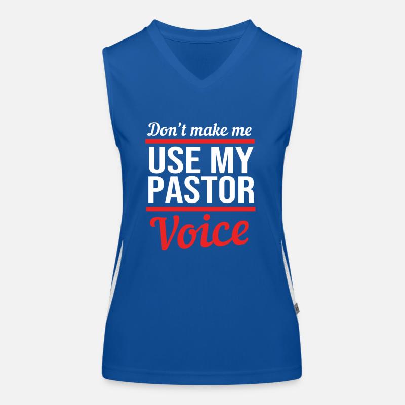 Pasteur Débardeur respirant contrasté Femme