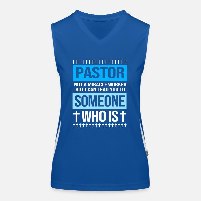 Pasteur Débardeur respirant contrasté Femme