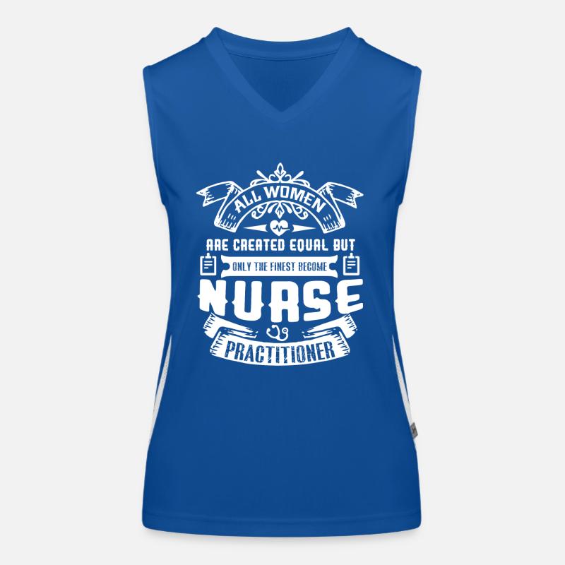 Nurse Practitioner Proud Nurse Practitioner Women's Functional Contrast Tank Top