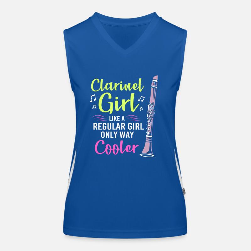 Clarinette Débardeur respirant contrasté Femme