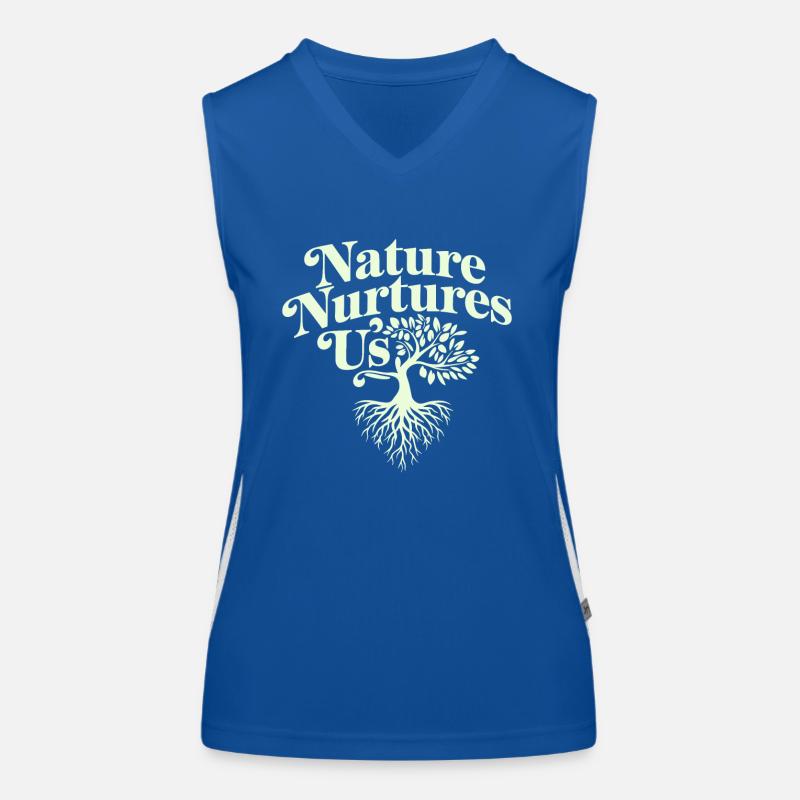 Klimaoptimismus, Tag Der Erde, Nachhaltigkeit Funktionelles Kontrast-Tank Top für Frauen