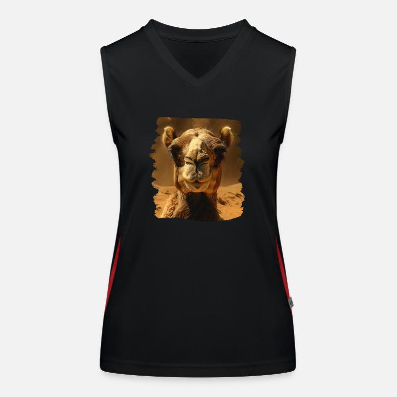 Camel Kamele Kamel Women's Functional Contrast Tank Top