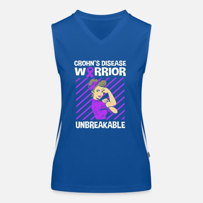 Crohn's disease Women's Functional Contrast Tank Top