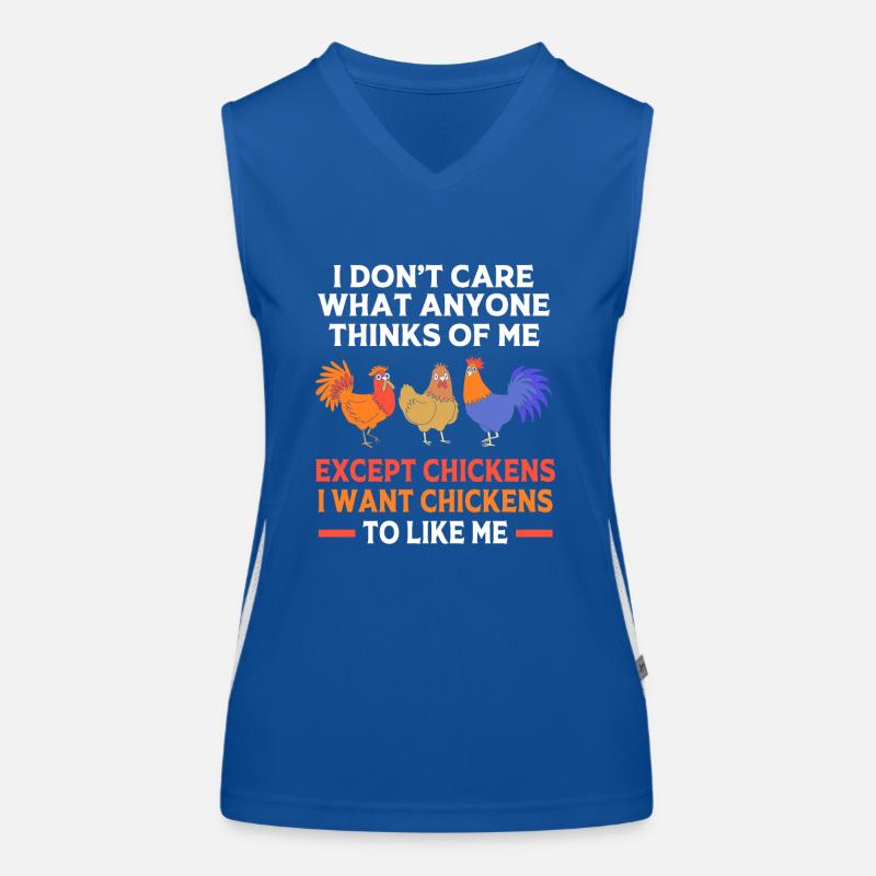 Poulet Volaille Débardeur respirant contrasté Femme