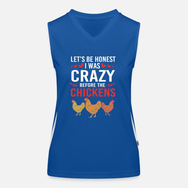 Poulet Volaille Débardeur respirant contrasté Femme