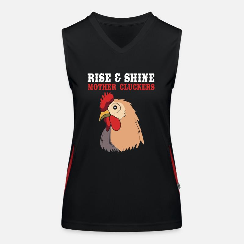 Poulet Volaille Débardeur respirant contrasté Femme