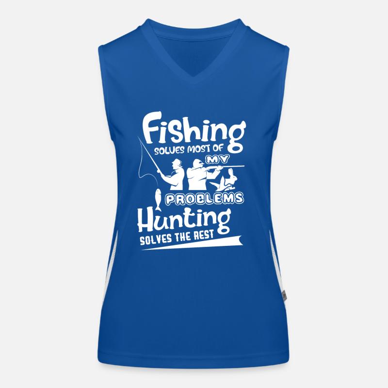Hunting Solves The Rest Women's Functional Contrast Tank Top