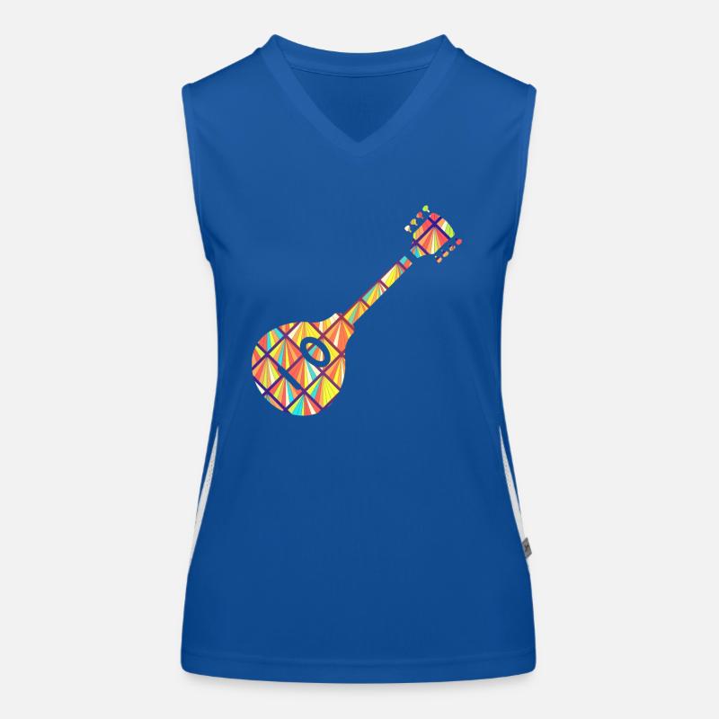 Mandolin Geometric Women's Functional Contrast Tank Top