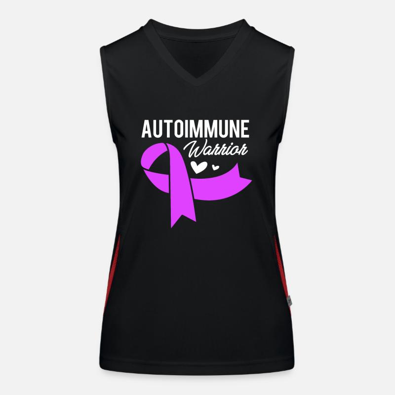 Autoimmune disease Women's Functional Contrast Tank Top