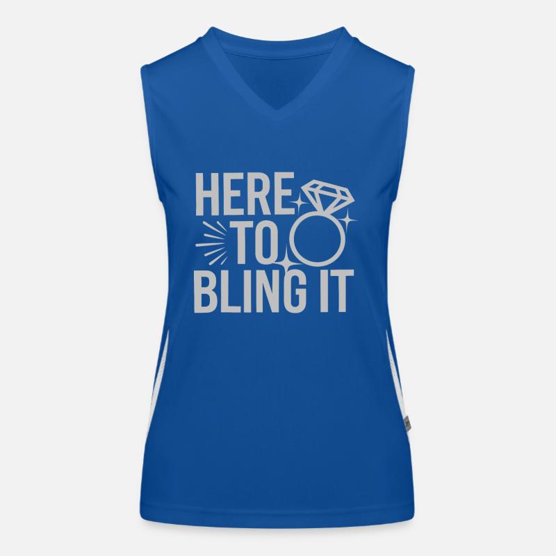 Ring Dude Wedding Ceremony Ring Guy Women's Functional Contrast Tank Top