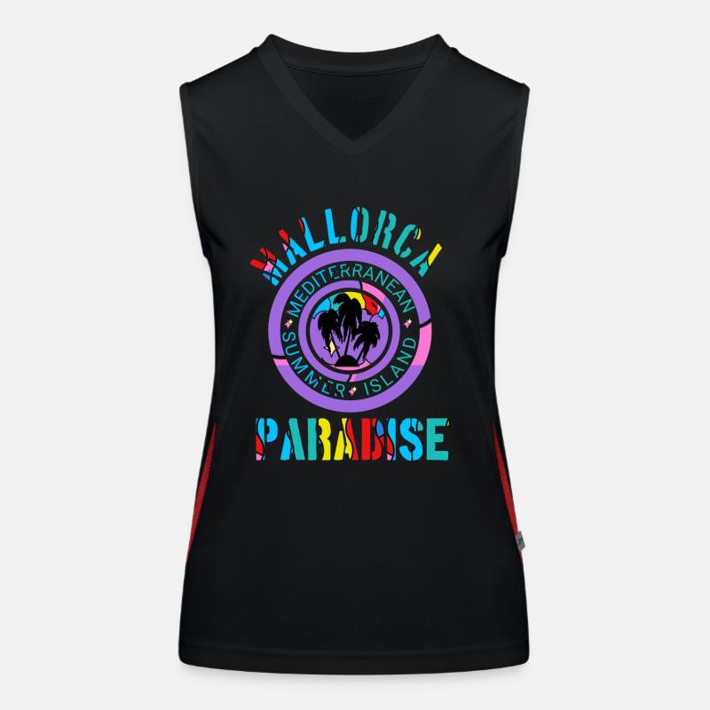 syttende føderale delstaten Mallorca Palma Funksjonell kontrast-singlet for kvinner