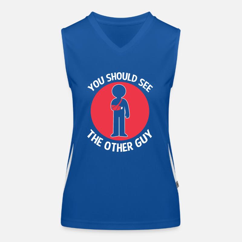 Fracture de l’os du bras Débardeur respirant contrasté Femme