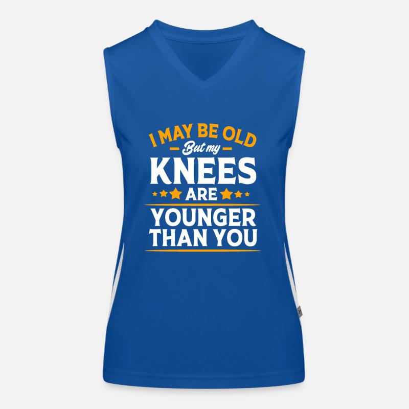 Knee Surgery Women's Functional Contrast Tank Top