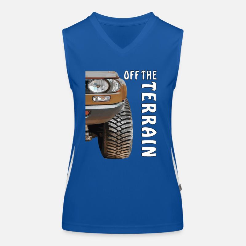 AUTO OFF THE TERRAIN Women's Functional Contrast Tank Top