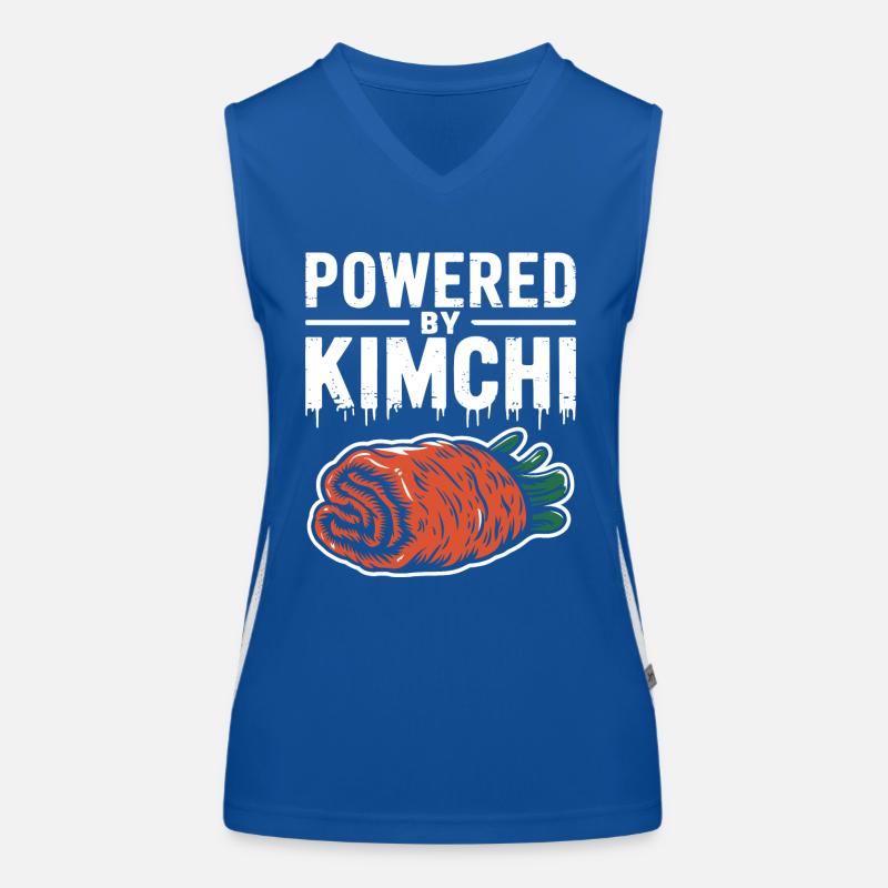 L’indulgence coréenne et l’amour du kimchi Débardeur respirant contrasté Femme