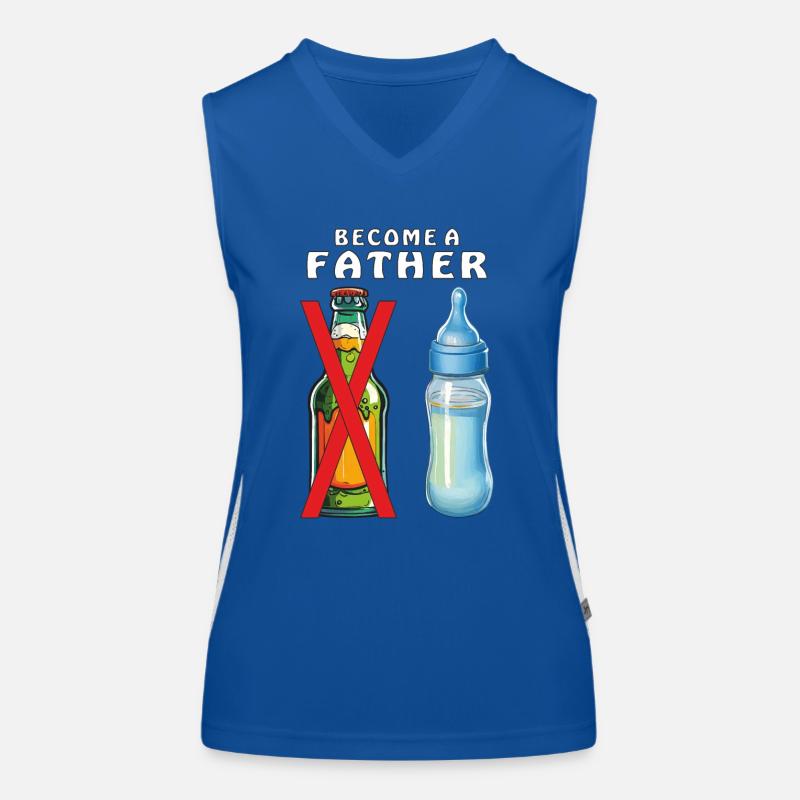 BIBERON DEVENIR PAPA Débardeur respirant contrasté Femme