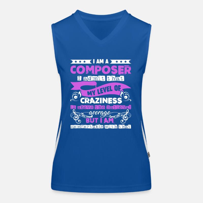 Composer I am A Composer Women's Functional Contrast Tank Top