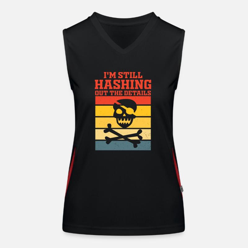 Ethical Hacker Cybersecurity Expertise Women's Functional Contrast Tank Top