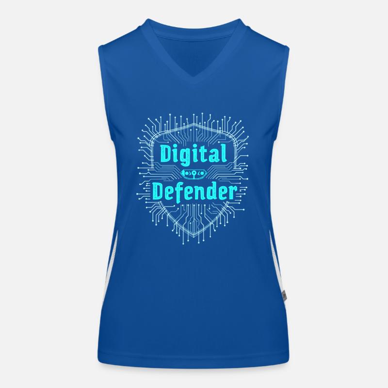 Ethical Hacking Cybersecurity Digital Women's Functional Contrast Tank Top