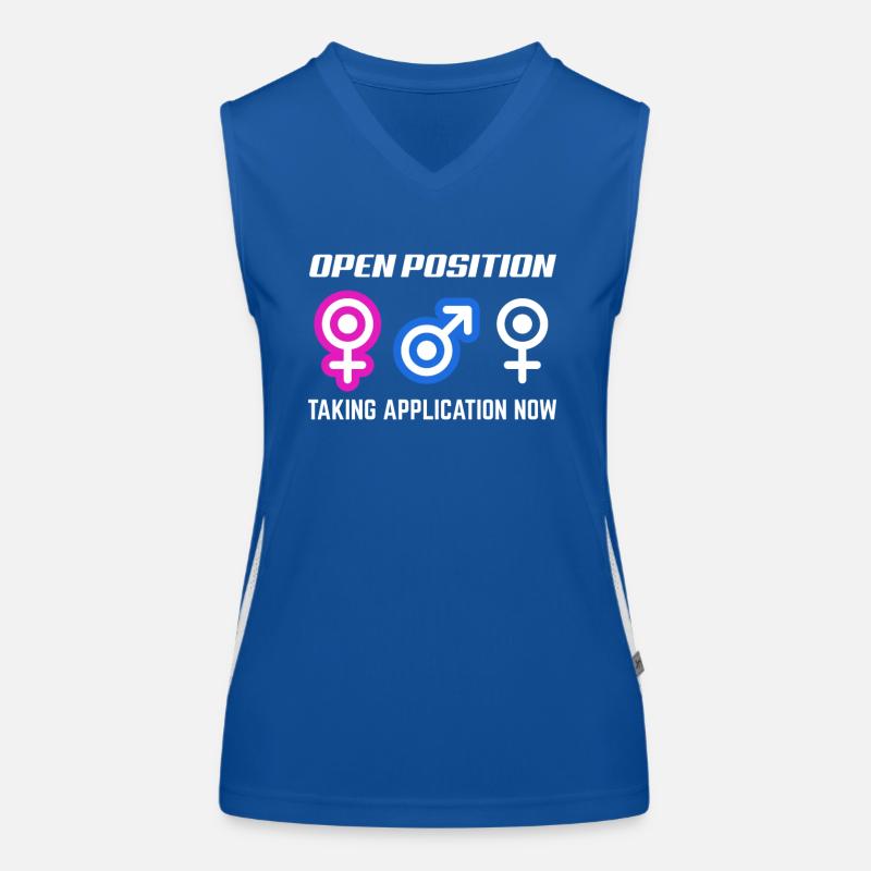 Open position Accept applications now Women's Functional Contrast Tank Top