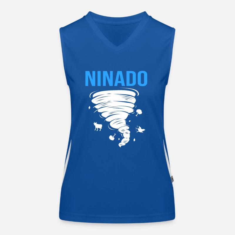 Tornado Geburtstag Kindergeburtstag Funktionelles Kontrast-Tank Top für Frauen