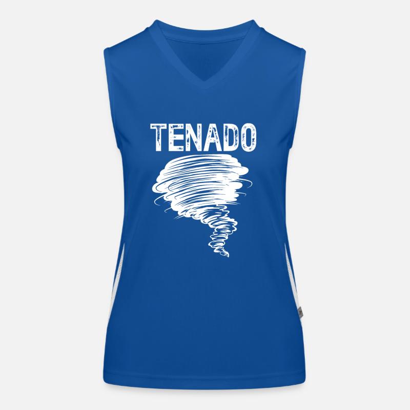 Tornado Geburtstag Kindergeburtstag Funktionelles Kontrast-Tank Top für Frauen