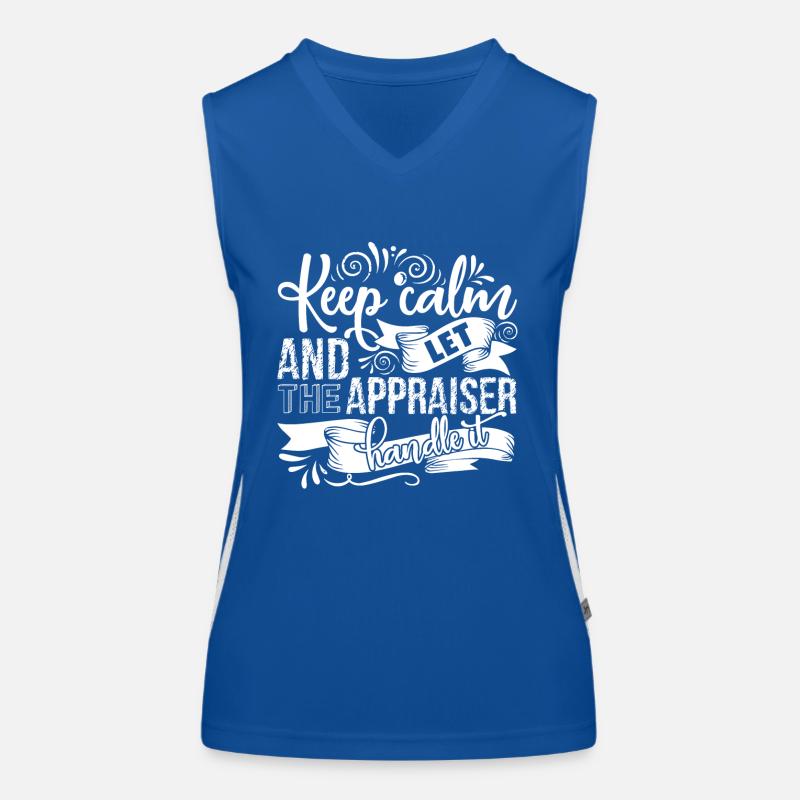Appraiser Let The Appraiser Handle It Women's Functional Contrast Tank Top
