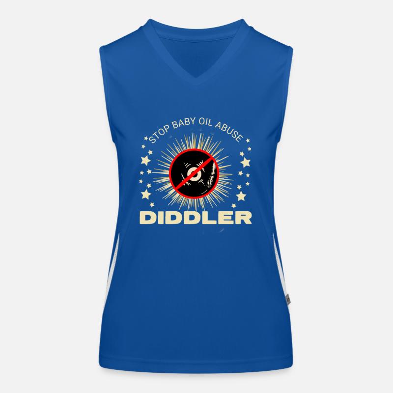 Diddler Funktionelles Kontrast-Tank Top für Frauen