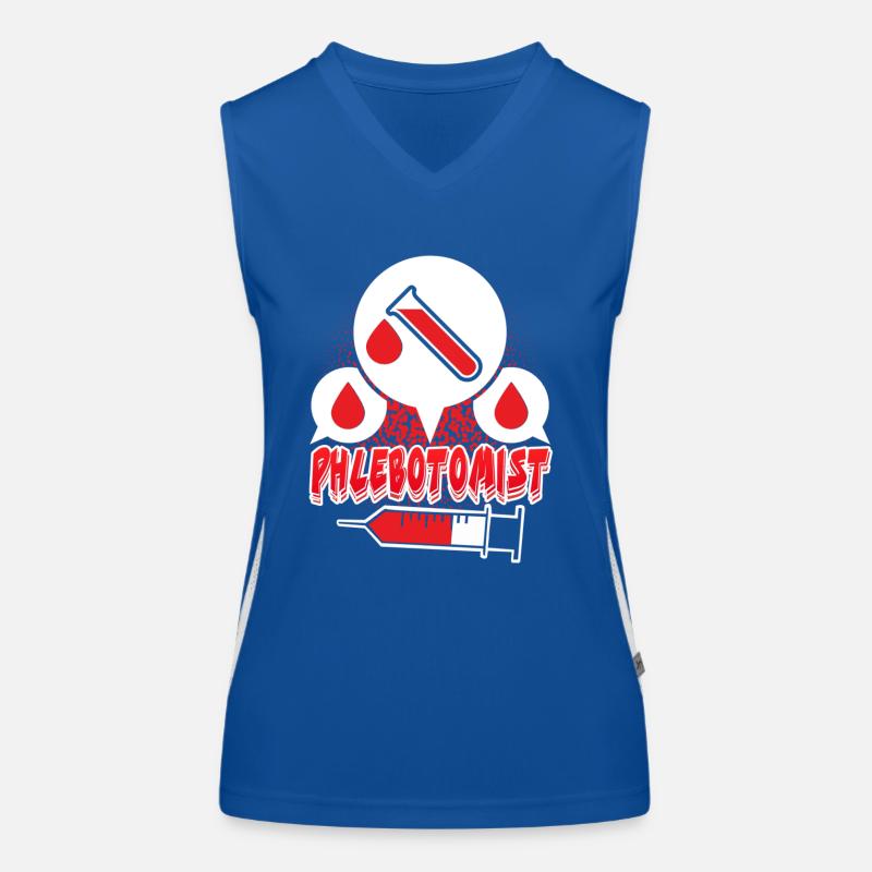 I am A Phlebotomist Women's Functional Contrast Tank Top