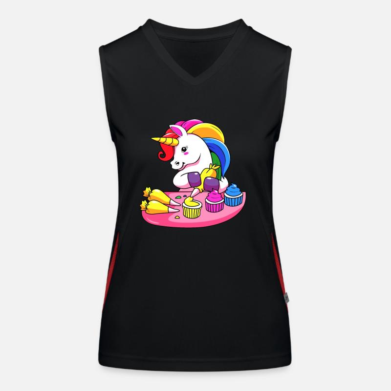 Cake Tartlet Decoration Cake Women's Functional Contrast Tank Top