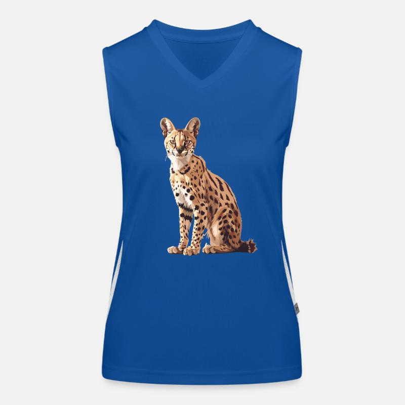 Servale Serval Funktionelles Kontrast-Tank Top für Frauen