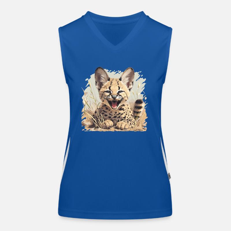 Servale Serval Funktionelles Kontrast-Tank Top für Frauen