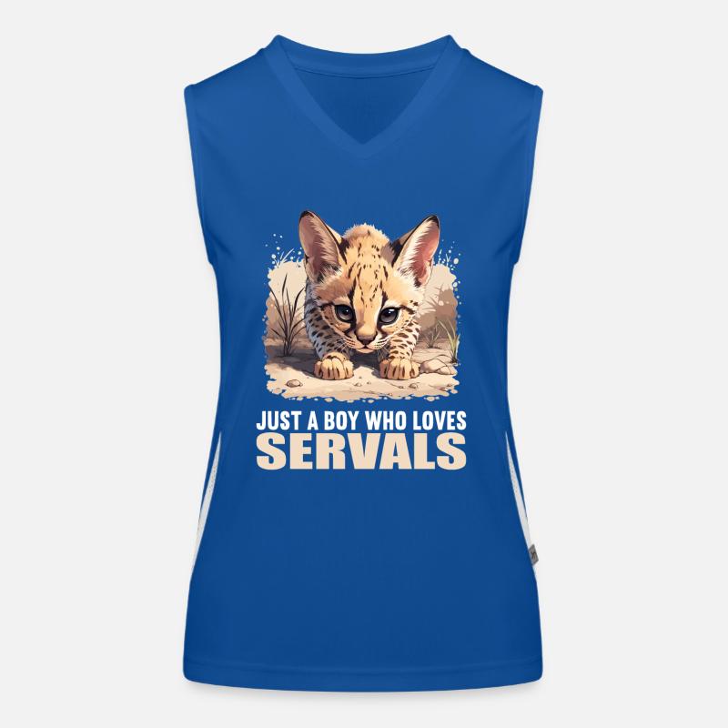 Servale Serval Funktionelles Kontrast-Tank Top für Frauen