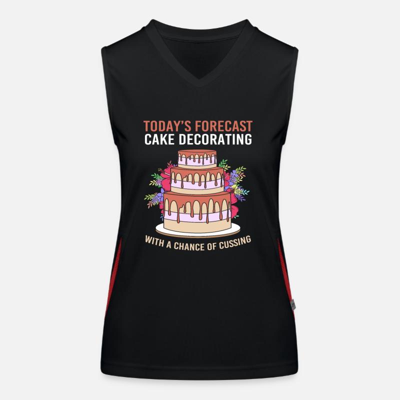 Cake Tartlet Decoration Cake Women's Functional Contrast Tank Top