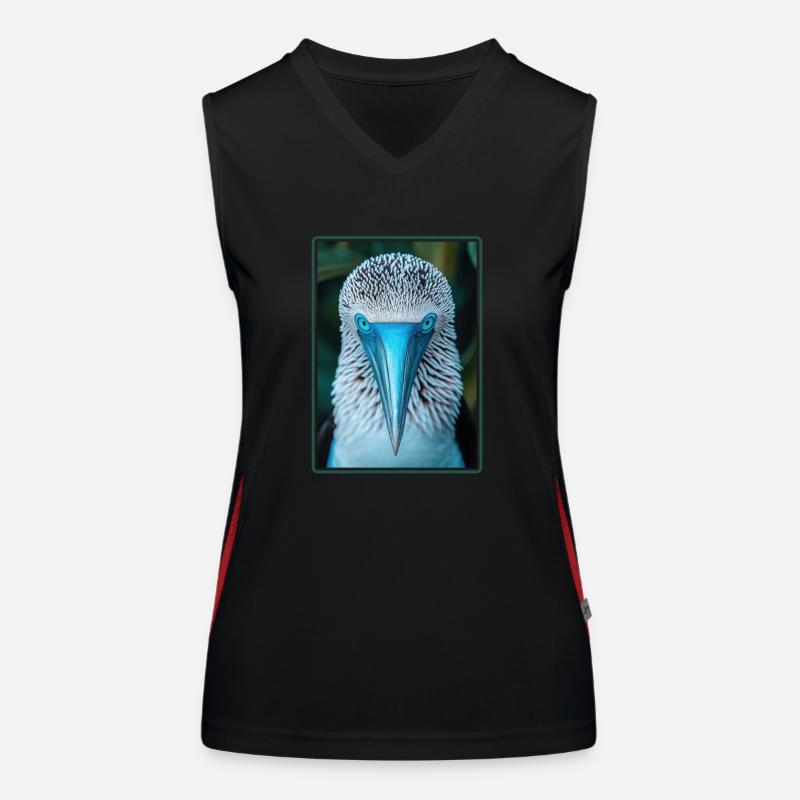 Blue-footed booby Women's Functional Contrast Tank Top
