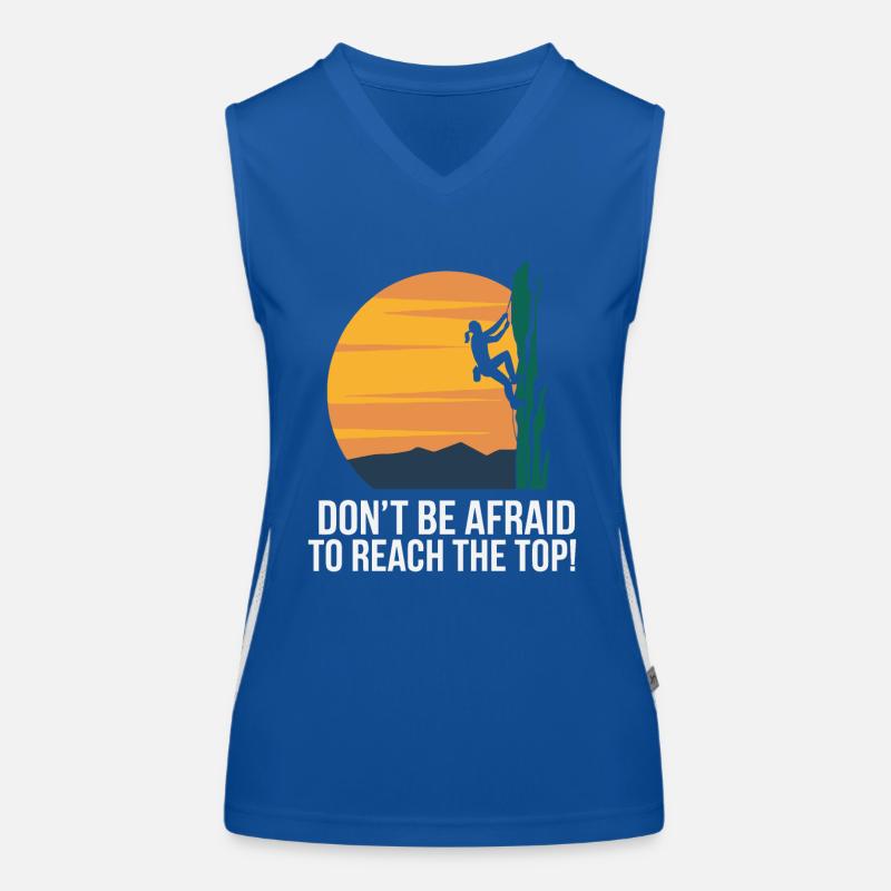 KLETTERN Funktionelles Kontrast-Tank Top für Frauen