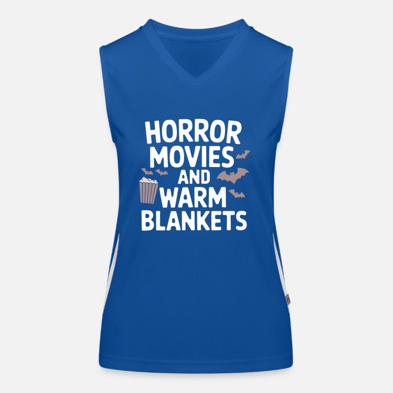 Cozy, Horror, Aesthetics, Spooky, Cozy Women's Functional Contrast Tank Top