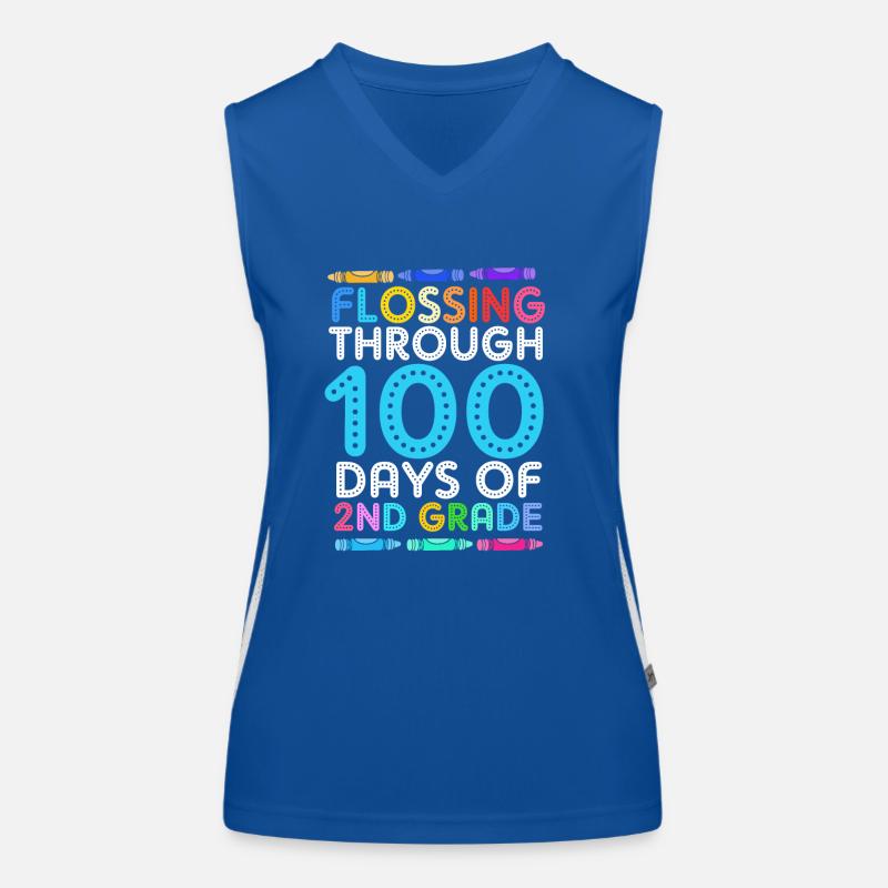 2. Klasse Funktionelles Kontrast-Tank Top für Frauen