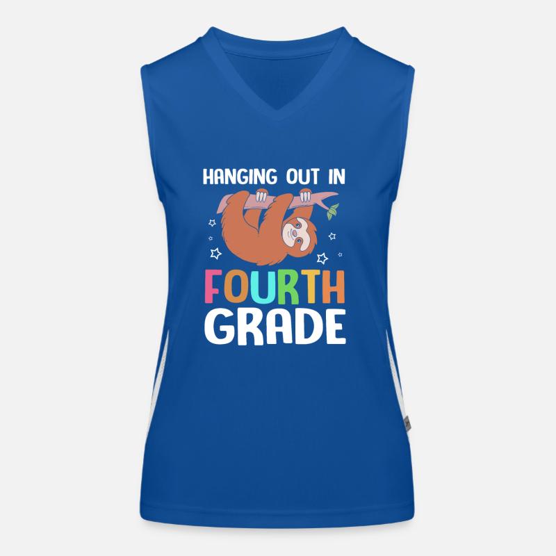 4e année Débardeur respirant contrasté Femme