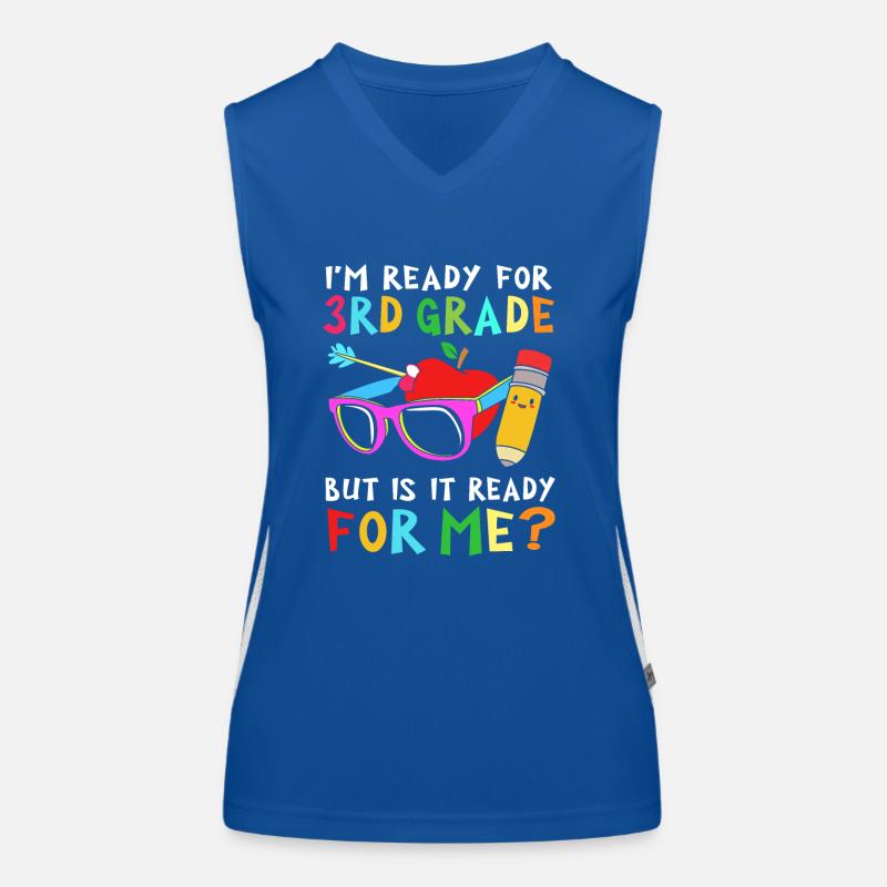 3. Klasse Funktionelles Kontrast-Tank Top für Frauen
