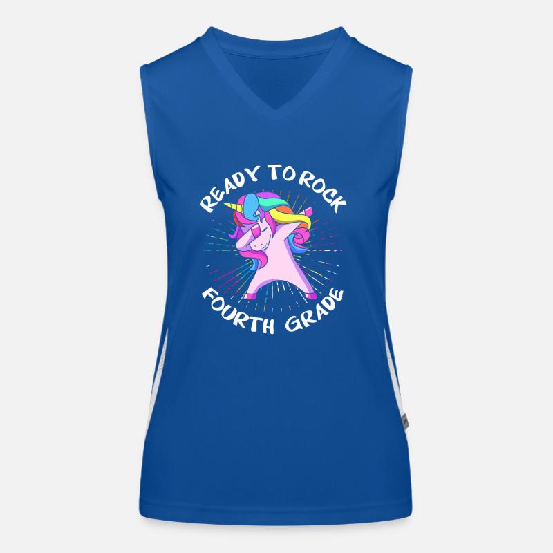 4. Klasse Funktionelles Kontrast-Tank Top für Frauen
