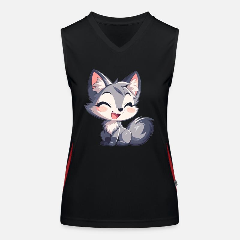 Graufüchse Graufuchs Funktionelles Kontrast-Tank Top für Frauen