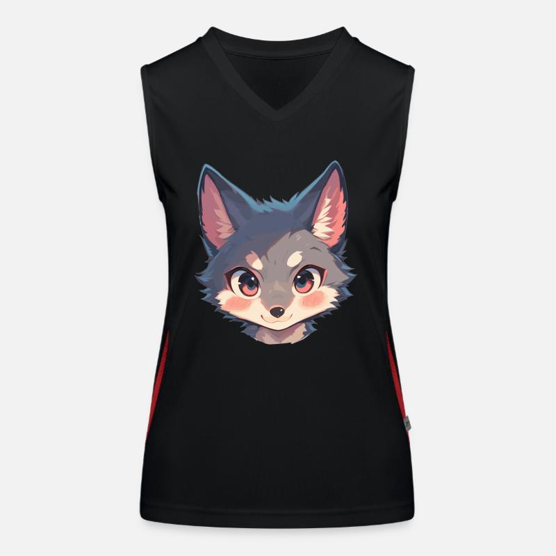 Graufüchse Graufuchs Funktionelles Kontrast-Tank Top für Frauen