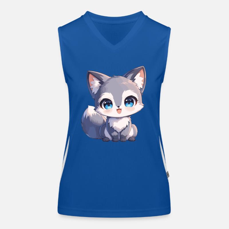 Graufüchse Graufuchs Funktionelles Kontrast-Tank Top für Frauen
